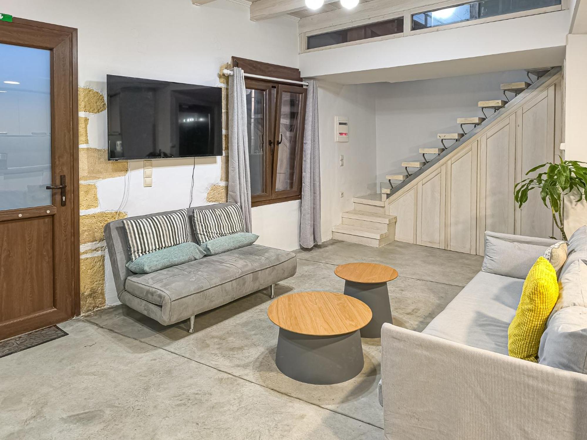 Charming Old Tannery House With Spacious Veranda And Stunning Sea View! Chania  Eksteriør billede