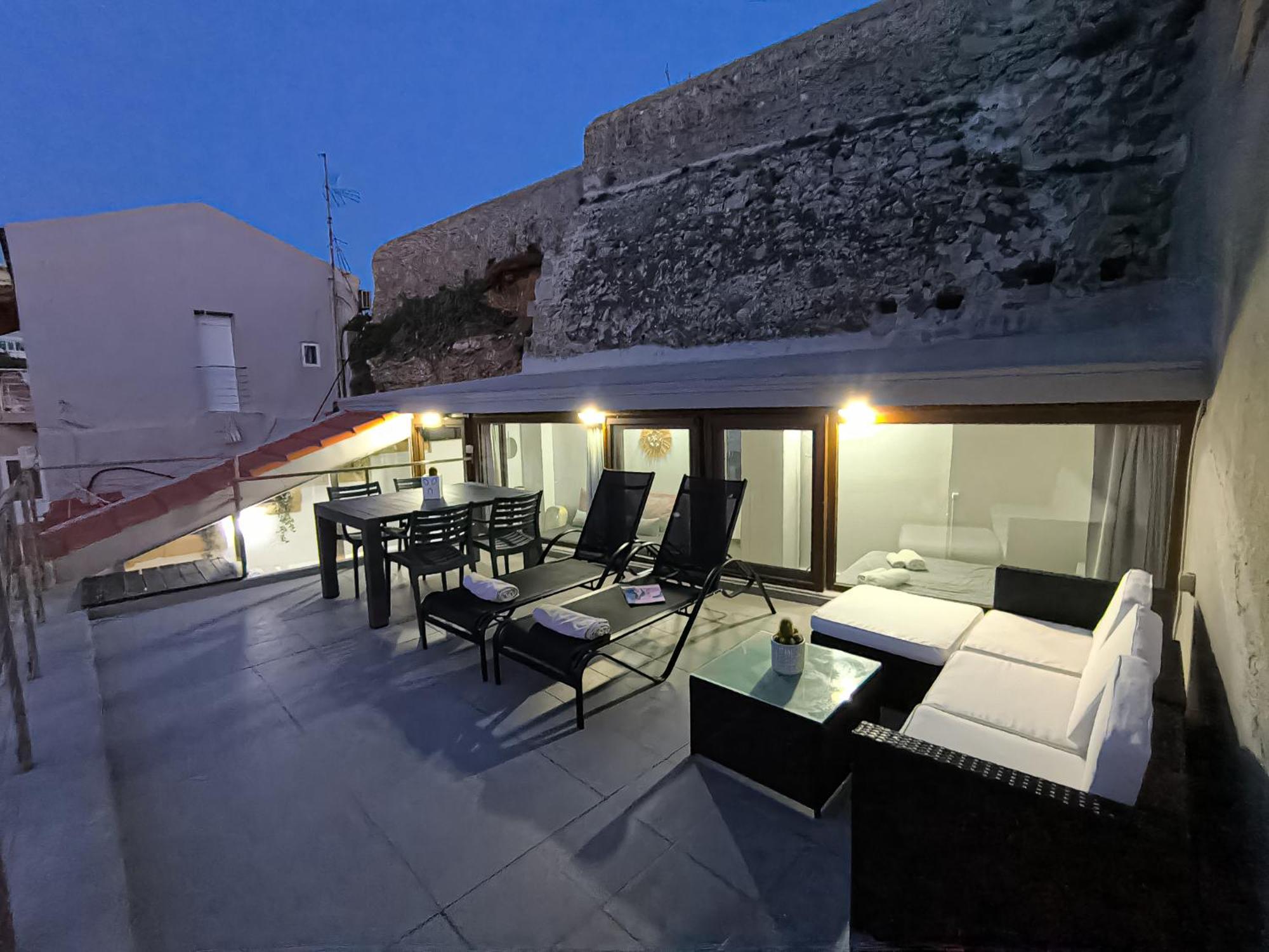 Charming Old Tannery House With Spacious Veranda And Stunning Sea View! Chania  Eksteriør billede