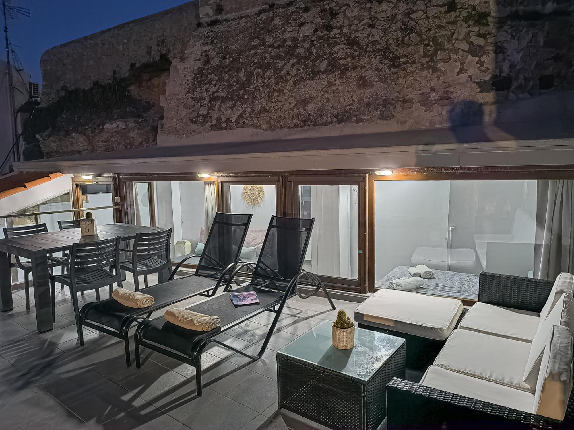 Charming Old Tannery House With Spacious Veranda And Stunning Sea View! Chania  Eksteriør billede