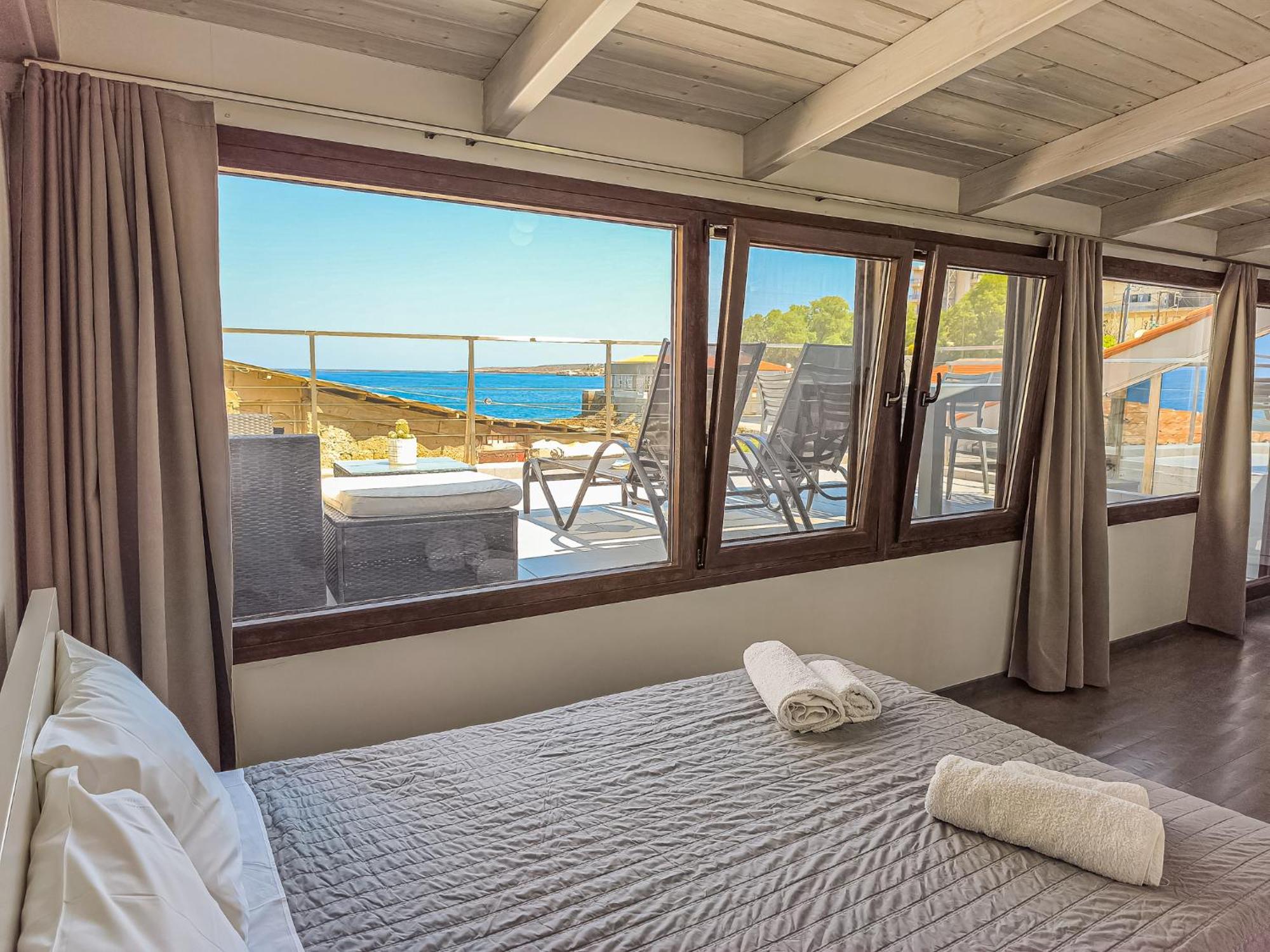 Charming Old Tannery House With Spacious Veranda And Stunning Sea View! Chania  Eksteriør billede