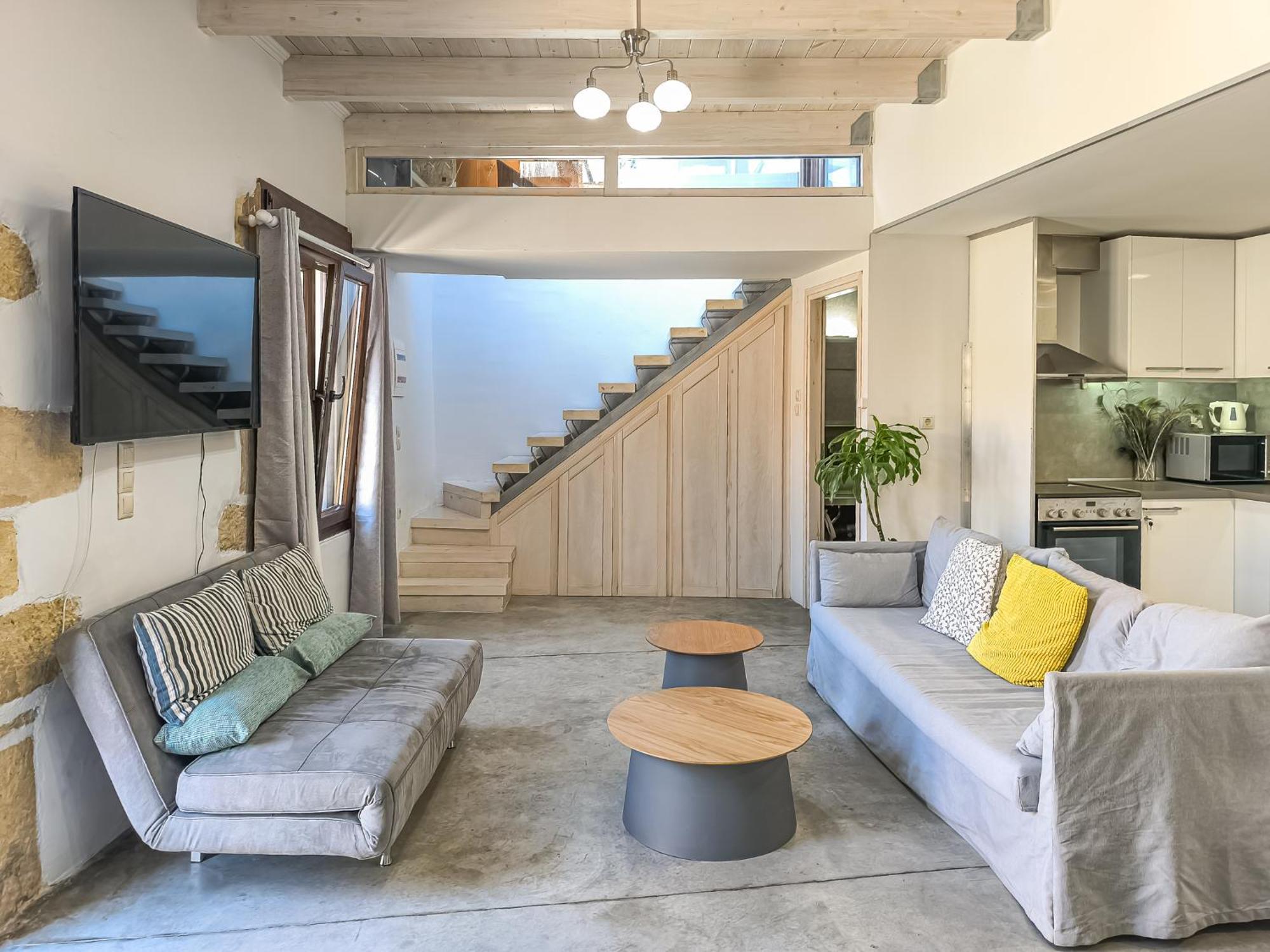 Charming Old Tannery House With Spacious Veranda And Stunning Sea View! Chania  Eksteriør billede