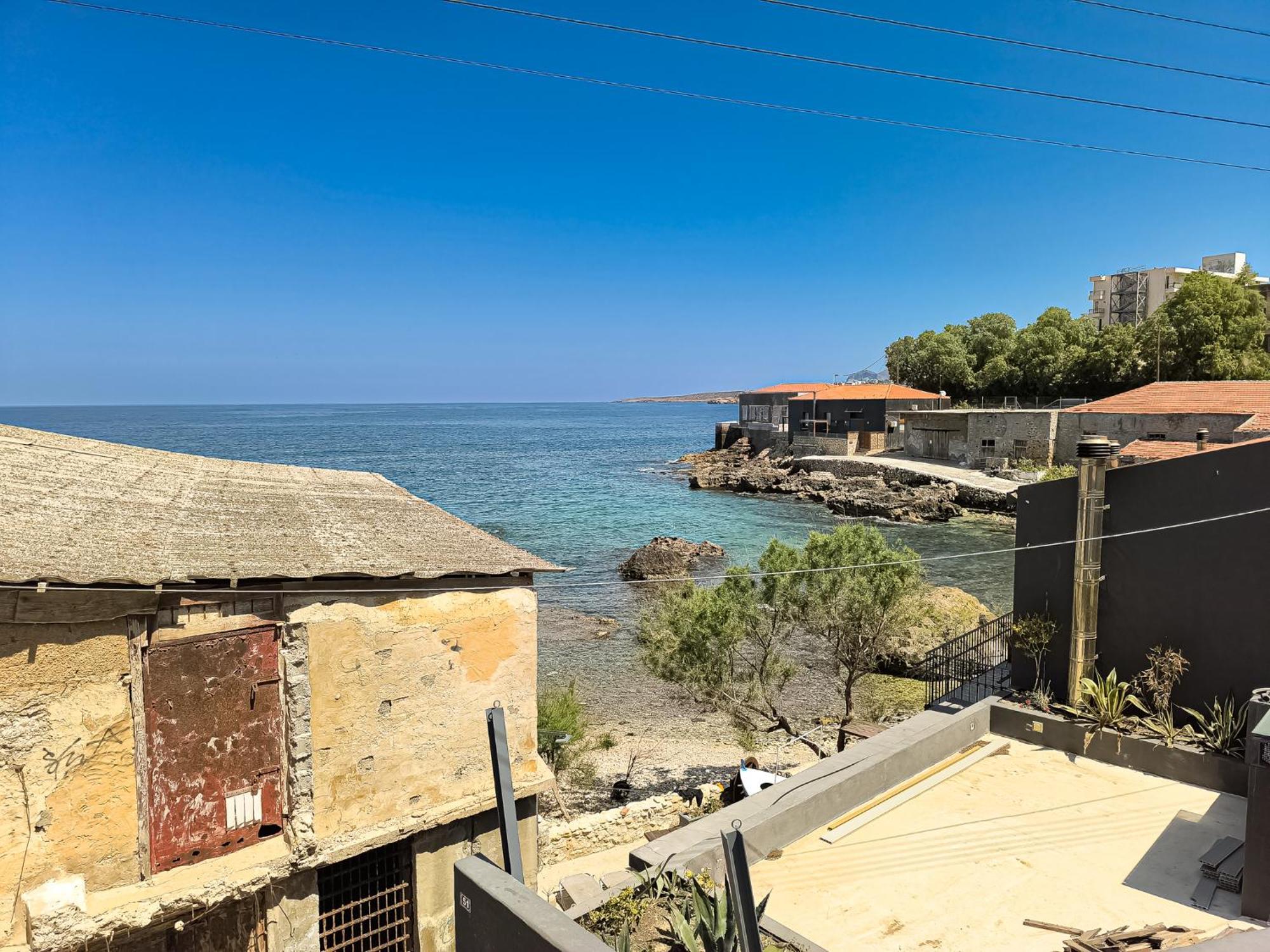 Charming Old Tannery House With Spacious Veranda And Stunning Sea View! Chania  Eksteriør billede